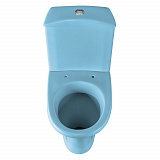 Унитаз-компакт Santeri Вест голубой 1.P201.8.S06.00B.F