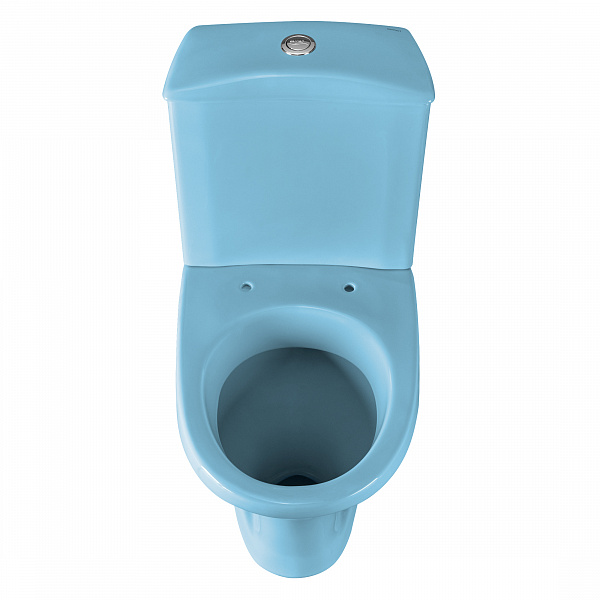 Унитаз-компакт Santeri Вест голубой 1.P201.8.S06.00B.F