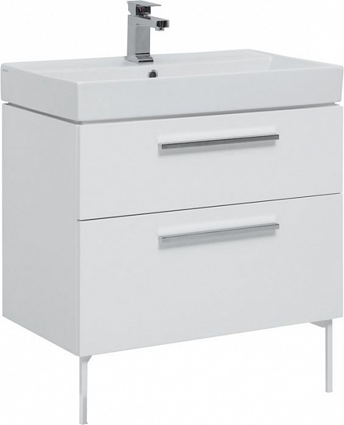 Мебель для ванной Aquanet Nova 75 белый (2 ящика) 00243255