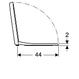 Сиденье для унитаза Geberit iCon с микролифтом, быстросъемное 500.670.01.1