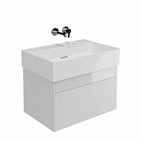 Тумба Kerama Marazzi LOGICA подвесная 2 ящика 70 см, белоснежный