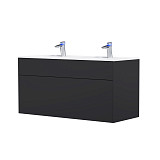 M50AFHX1203GM Inspire V2.0, База под раковину, подвесная, 120 см, 3 ящика, push-to-open, графит мато