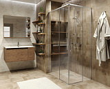 Душ.ограждение GR-7010 Fly (70*100*190) прямоугольник, двери раздвижные 1 место