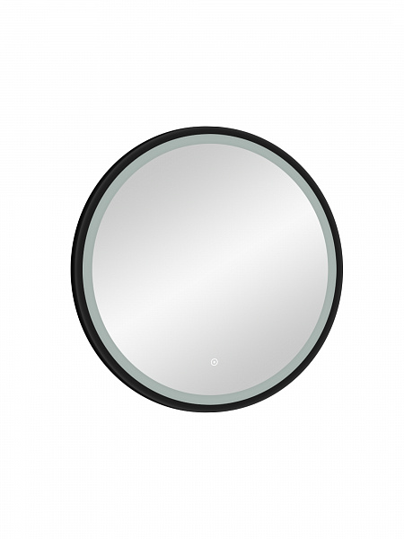 Зеркало Континент "Style Black Led" D 600