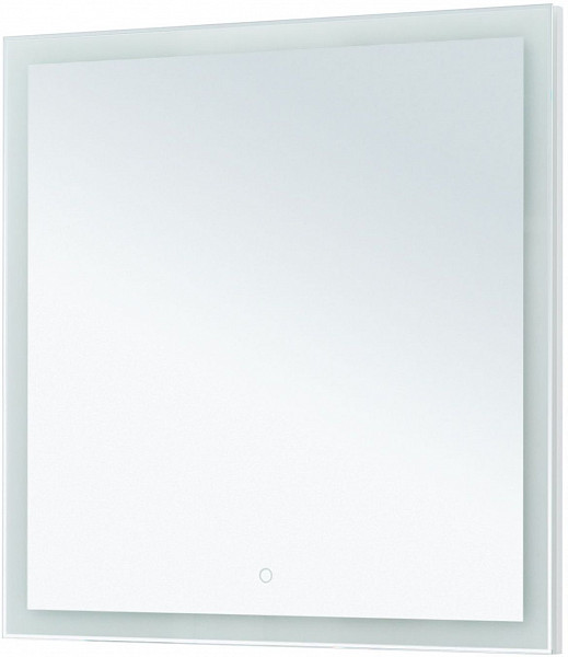 Зеркало Aquanet Гласс 80 белый LED 00274016