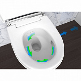 Унитаз-биде подвесной Geberit AquaClean Mera Comfort 146.214.11.1 с системой удаления запахов, панель белая