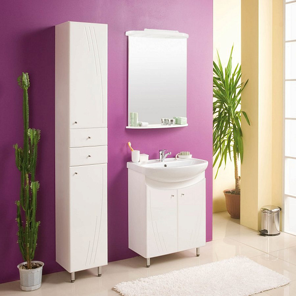 Шкаф-пенал Акватон Минима 32x192 1A132303MN01R правый