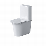 Унитаз Galaxy GR-4469S (610*365*830) напольный БЕЗОБОДКОВЫЙ с тонкой крышкой, 2 места