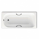 Стальная ванна Kaldewei Saniform Plus Star 170x75 133600010001 standard mod. 336 с отверстиями под ручки