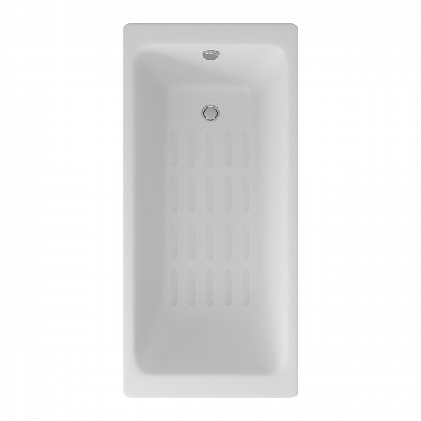 Ванна чугунная Delice Parallel 1500х700 с ручками и антискользящим покрытием