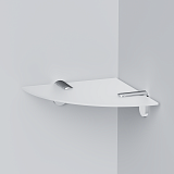 A8434900 X-Joy Угловая стеклянная полка, 20 см