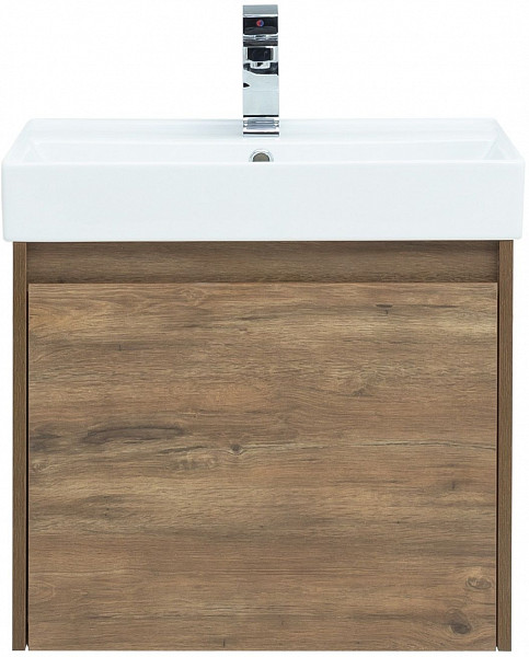 Тумба под раковину Aquanet Nova Lite 60 дуб рустикальный (1 ящик) 00249511