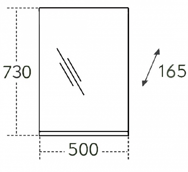Зеркало Сити 50 Санта 101200