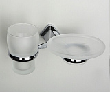 Держатель стакана и мыльницы Wasserkraft Aller K-1126