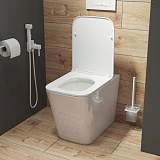 Унитаз приставной, безободковый, Bild, IDDIS, BILRDSEi26