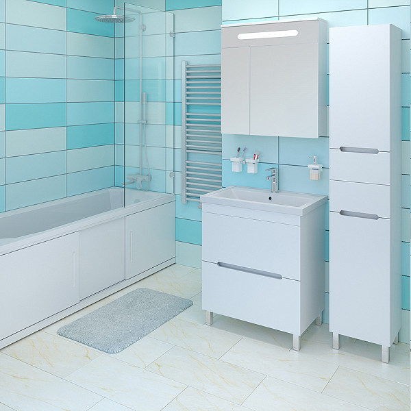 Зеркальный шкаф Сигма 60 Правый