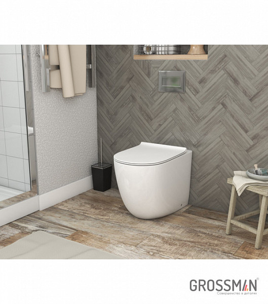 Унитаз приставной Grossman GR-PR4411S