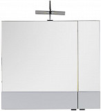 Зеркало-шкаф Aquanet Верона 75 белый 00175381