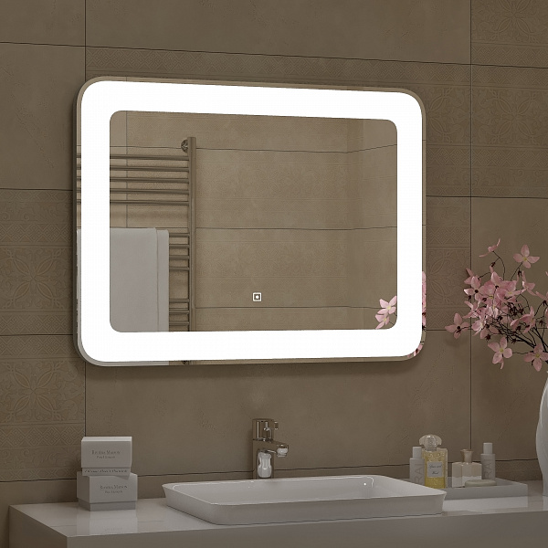 Зеркало Континент "Velvette Led" 800x600