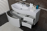 Мебель для ванной Aquanet Опера 115 L белый (2 дверцы 2 ящика) 00169414