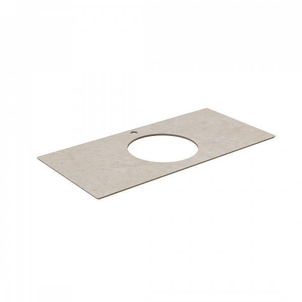 Спец. изделие декоративное Kerama Marazzi для накладных раковин Про Лаймстоун АТ бежевый темный