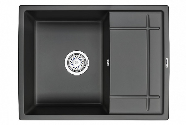 6501, ТУРМАЛИН, кухонная мойка, кварц