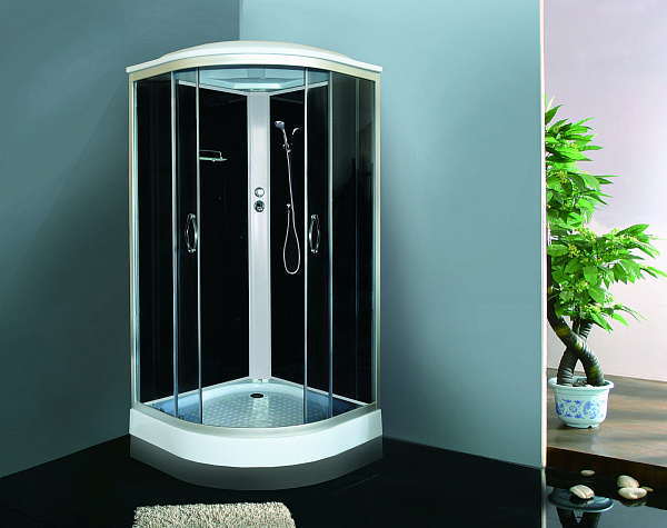 Душевая кабина Loranto CS-1000 SK G 100х100х215, поддон 15 см