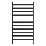 Полотенцесушитель электрический Point Селена PN16850B П10 500x1000, диммер справа, черный