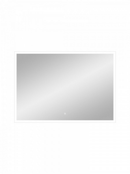 Зеркало Континент "Frame white standart" 1000x700