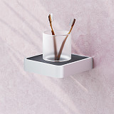 DA7734300 Jupiter Стеклянный стакан с настенным держателем