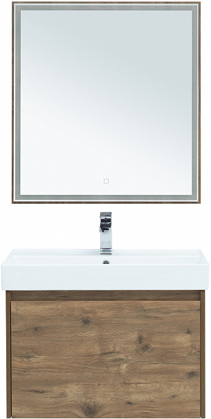 Зеркало Aquanet Nova Lite 75 дуб рустикальный LED 00249513