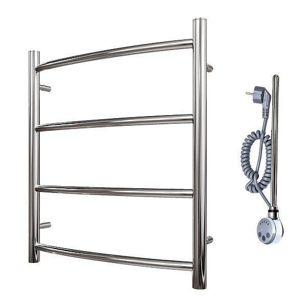 Полотенцесушитель электрический Point Афина PN04156E П4 500x600 левый/правый, хром