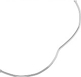 Карниз для ванны Aquanet Bellona полукруглый 165х165 00152669