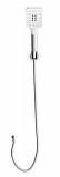 Душевой гарнитур FERRO (держатель лейки) 3 режима шланг 150 металл квадрат