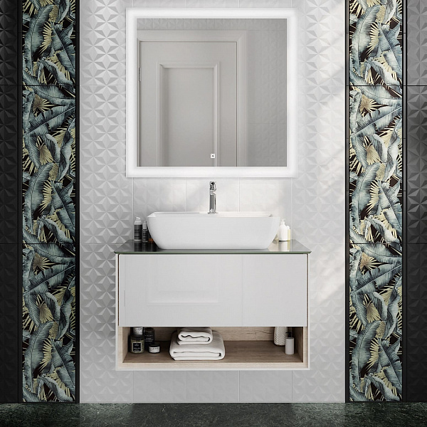 Тумба для раковины Kerama Marazzi Plaza 80 см PL.M.80.1\WHT