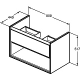 Тумба под раковину Ideal Standard Connect Air E0827VY