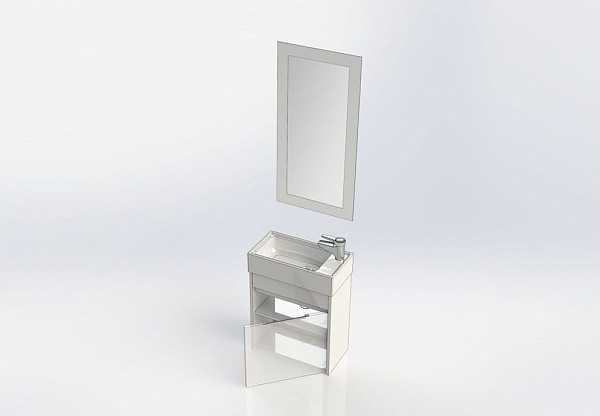 Мебель для ванной Aquanet Лидс 50 эвкалипт мистери 00183170