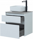 Тумба под раковину Aquanet Nova Lite 60 белый (2 ящика) 00242575