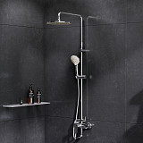 F0780920 AM.PM,душ.система,набор:см-ль д/ванны/душа,верхний душ d220 мм, ручной душ 110 мм, 3 функци