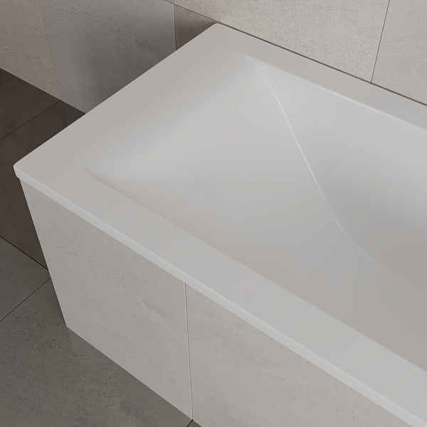 Ванна из литьевого мрамора Delice Diapason 1500х700