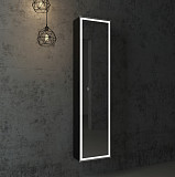 Зеркало-шкаф Континент "Mirror Box black Led" 400х1600
