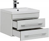 Тумба под раковину Aquanet Верона 58 New белый матовый 00272423