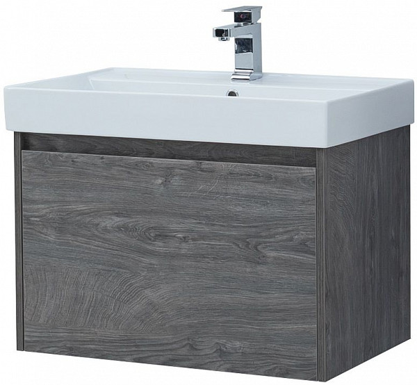 Тумба под раковину Aquanet Nova Lite 75 дуб рошелье (1 ящик) 00242274