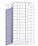 Душевая дверь Wasserkraft Berkel 48P04