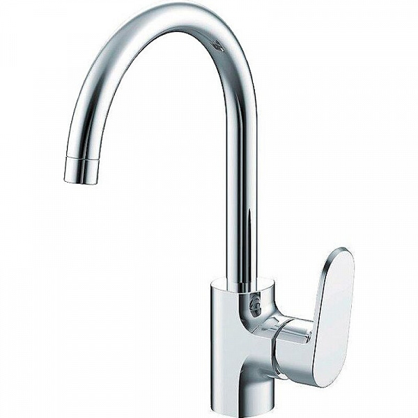 Смеситель для кухни Bravat Pure высокий излив F7105161C