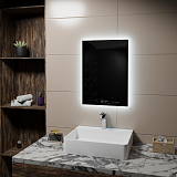 Line V Зеркало с ореольной LED подсветкой, 500х700