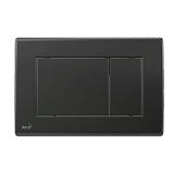 Клавиша смыва AlcaPlast M278 черная матовая