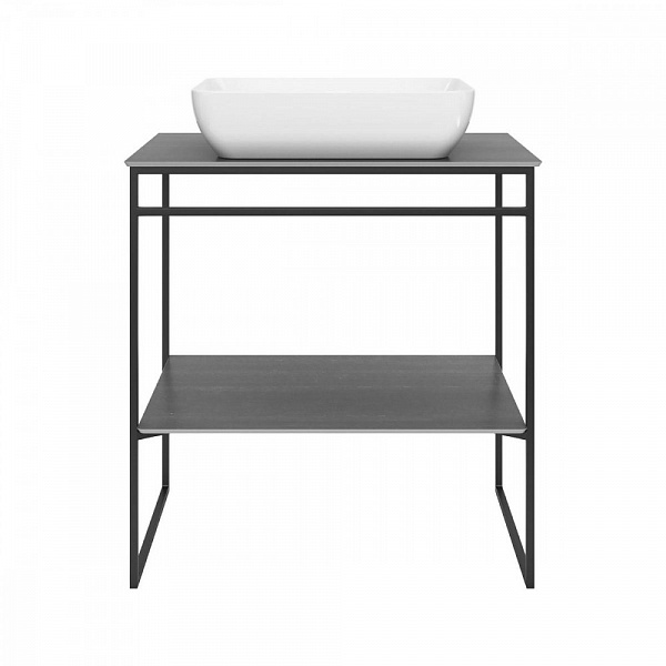 Тумба под раковину Kerama Marazzi Plaza Next 80 см PL.N.80.01\BLK.M