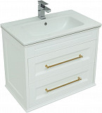 Тумба под раковину Aquanet Бостон 80 белый матовый 00243782