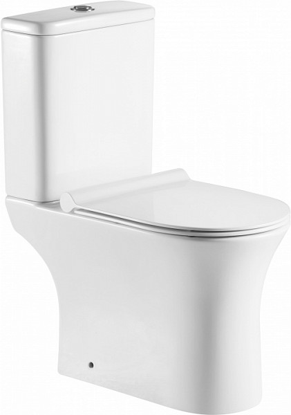 Чаша напольного унитаза Aquanet Rimless Roll 2-C CL-12289 Roll 2-C